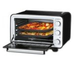 فرن كهربائي كومتيال ٣٦لتر اسود - ٣مفتاح - 2 صنيه  3125